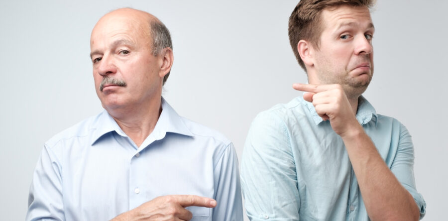 END THE FINGER POINTING